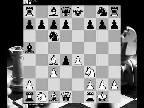 Robert James Fischer vs Reuben Fine, New York, NY USA, 03.1963