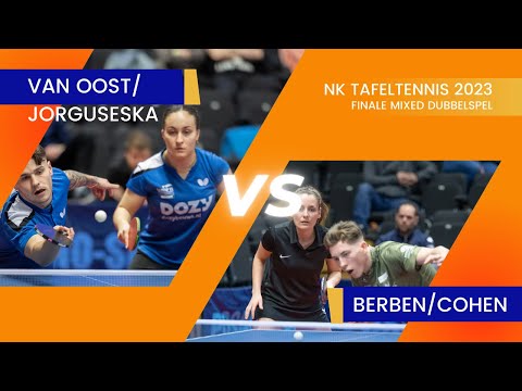 NK Tafeltennis 2023: Finale mixed dubbel