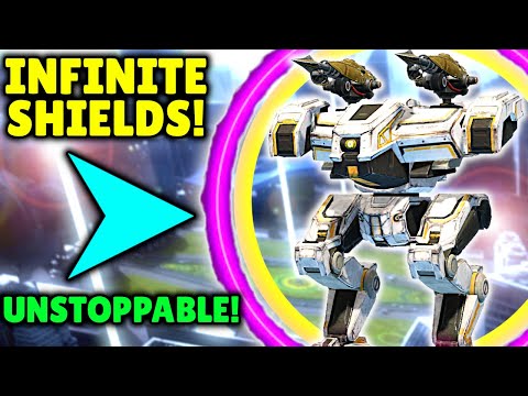 OMG! Infinite Shield NEMESIS w/ Absorber Aegis & Ancile SHIELDS | War Robots 9.0 Mk3 Gameplay WR