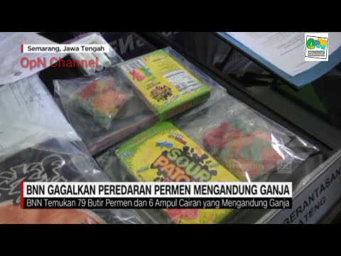 BNN GAGALKAN PEREDARAN PERMEN MENGANDUNG GANJA - CNN