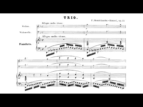 Fanny Mendelssohn - Piano Trio in D Minor, Op. 11