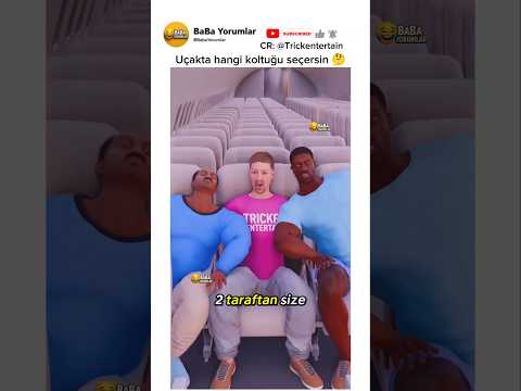 Hangi koltuk 🤔 #trickedentertain