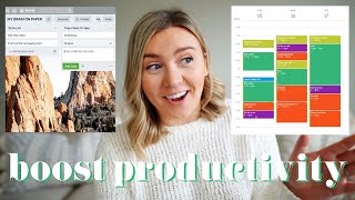 5 Ways To BOOST Your Productivity