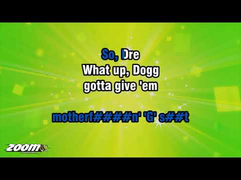Dr Dre feat Snoop Dogg - Nuthin' But A 'G' Thang - Karaoke Version from Zoom Karaoke