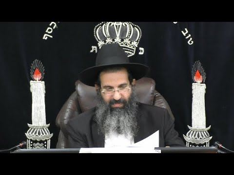 הלכות נידה - ז' | יורה דעה - סימן קפה - קפו | חלק 150 | הרב שי עובד