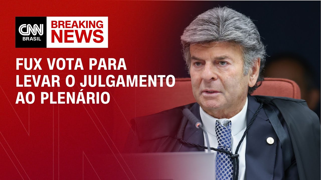 Fux diverge de Moraes e vota para levar o julgamento ao Plenário | BASTIDORES CNN