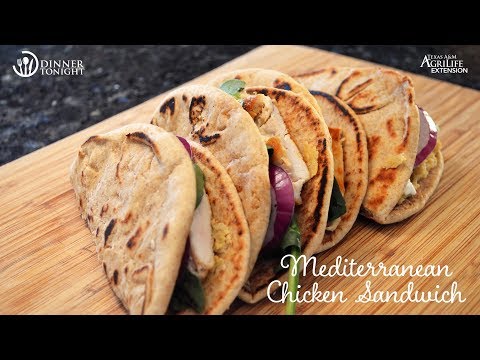 Mediterranean Chicken Sandwich