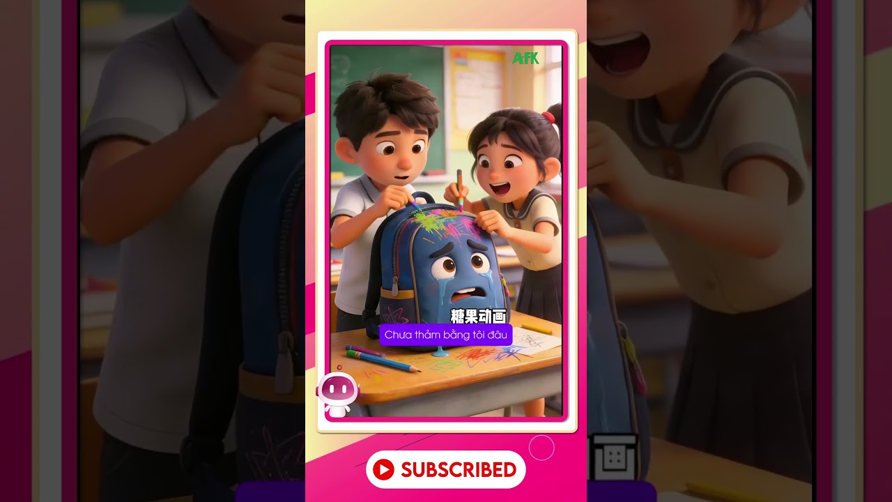 Nỗi khổ của đồ dùng học tập