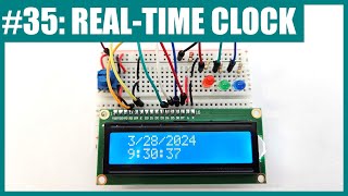 Real-Time Clock (RTC) on Arduino UNO R4 Minima (Lesson #35)