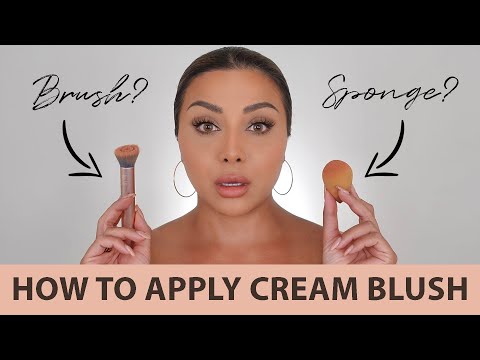 BEST WAY TO APPLY CREAM BLUSH | NINA UBHI