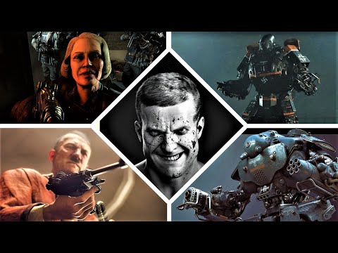 Wolfenstein II The New Colossus :➤ ALL BOSSES & ENDING [  I am Death Incarnate , 4K60ᶠᵖˢ UHD]