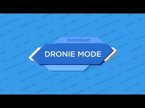 DJI Quick Tips - Spark - QuickShot Dronie Mode