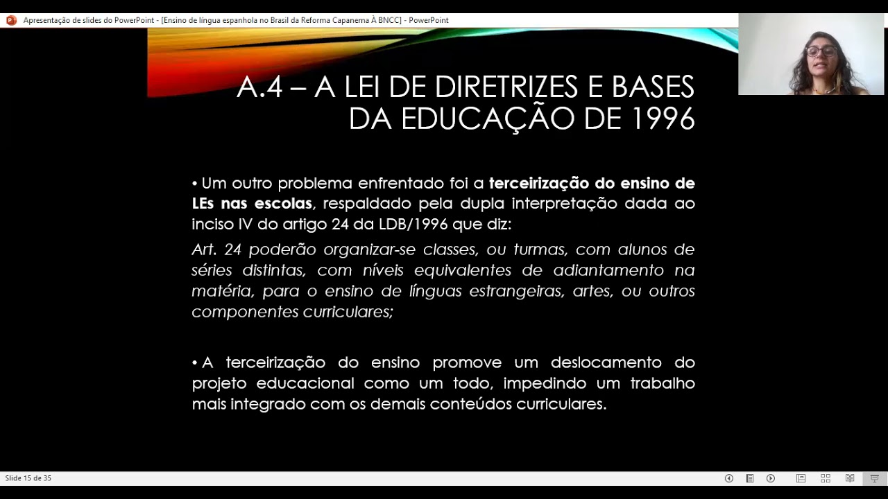 Ensino de língua espanhola no Brasil: da Reforma Capanema À BNCC