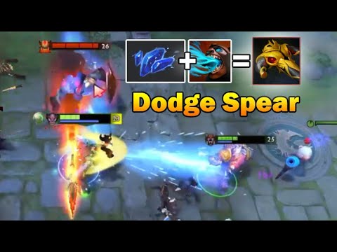 Lion Dodge Spear with Mana Drain Dota 2