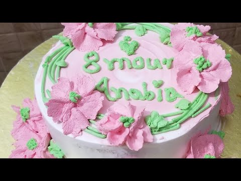 Finally I'm done 👍 perfect cake decorations 😁😌 #cake #cakedecoration