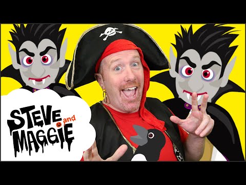 New Halloween Haunted House Spooky Party for Kids from Steve and Maggie | Wow English TV