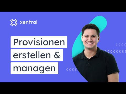 Provisionen mit xentral managen I DEEP DIVE 🖥