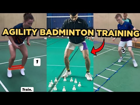 Badminton Agility Training for Speed and Fast footwork 