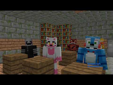 Fnaf vs Minecraft Mobs 1#!!!How ganna Win?