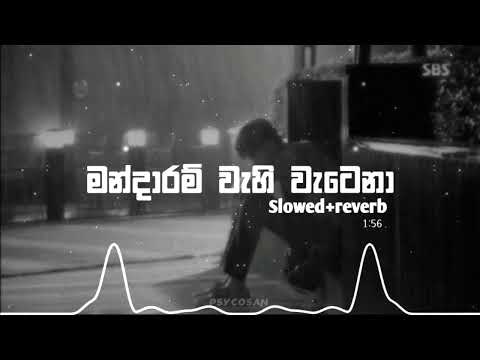 Mandaram Wahi Watena ( Slowed+reverb ) | මන්දාරම් වැහි වැටෙනා | Amma | 6 th Lane