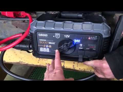 NOCO LVGB500 Jump Pack Demonstration