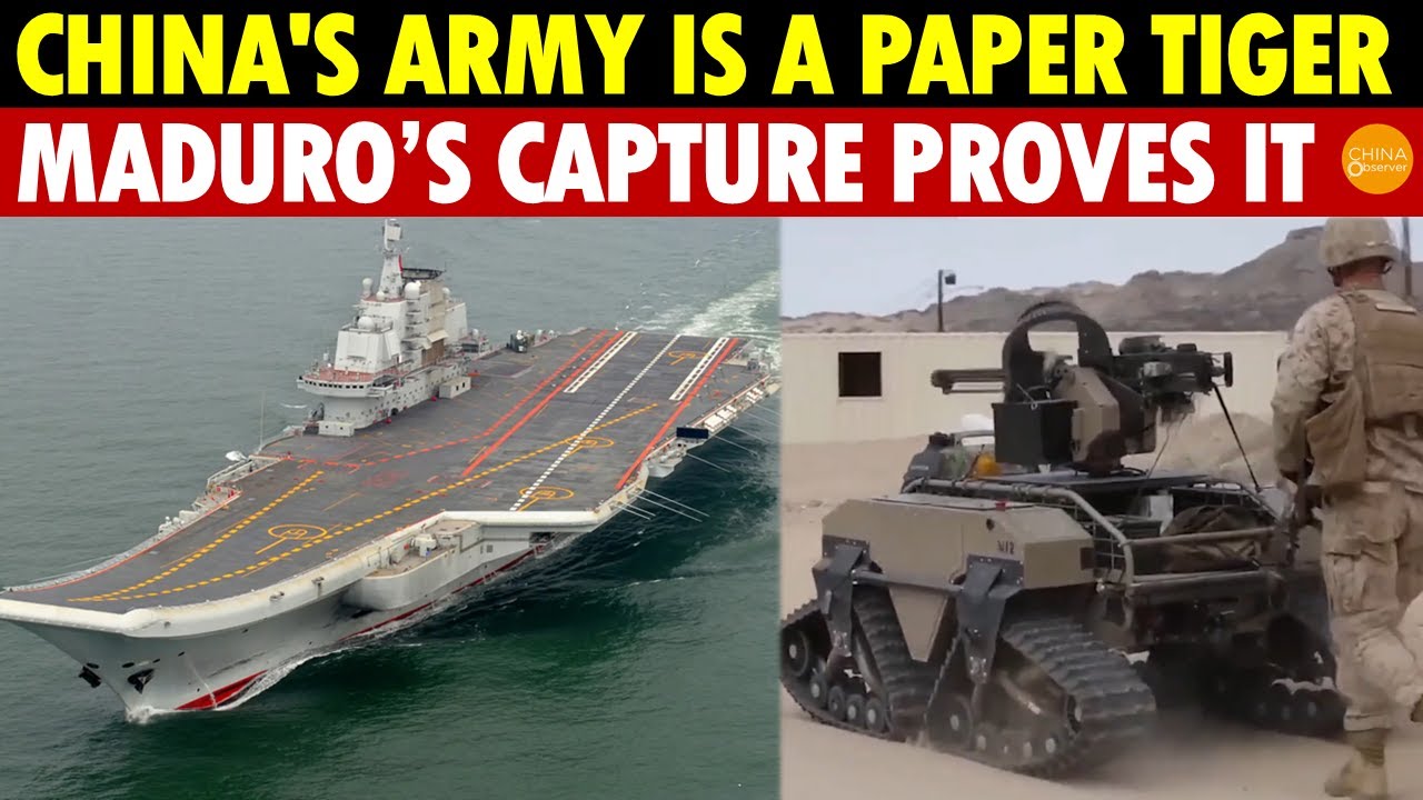 U.S. Sonic Weapon Exposed in Maduro Raid, Completely Crushing China’s Paper Tiger Military