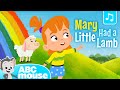 🐑 Mary Had a Little Lamb 🎶 | Learn & Sing Along! ✨ | ABCmouse Classic Song for Kids 🎤💫