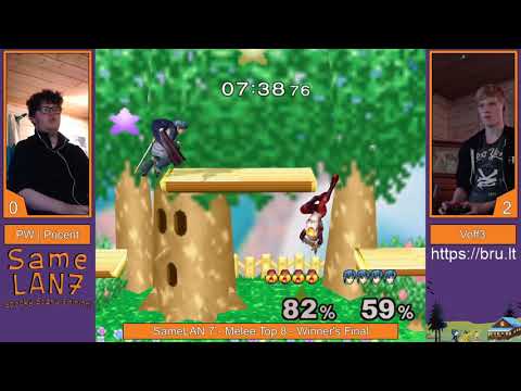 SameLAN 7 Spooky Scary Edition - PW | Pricent vs Voff3 -  Winners Finals - Melee