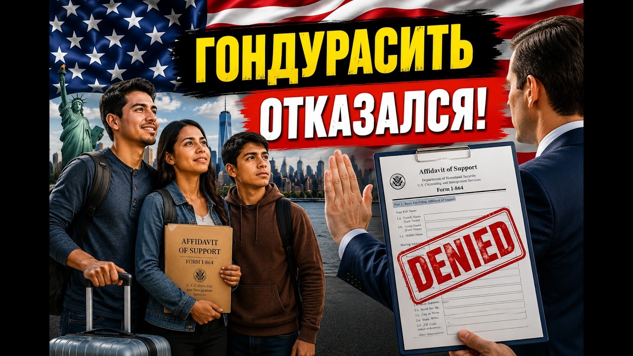 Affidavit of Support = форма I-864 и пацан из Гондураса