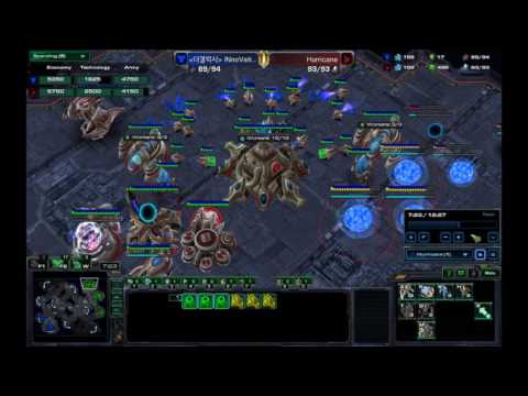 Starcraft 2 Game Hurricane vs INnoVation - 여명 - 래더 (공허의 유산) - Hurricane POV Replay 2017