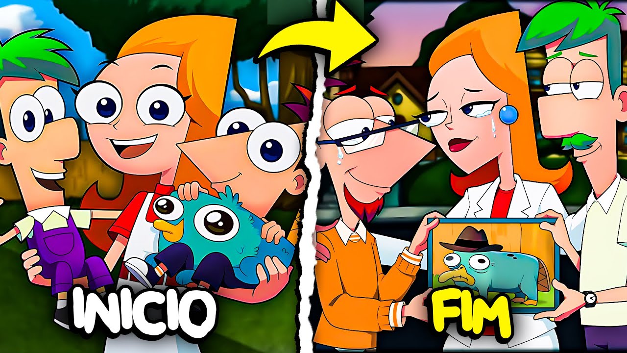 Phineas e Ferb em 18 minutos do Inicio ao Fim! (História do Dr. Heinz + Candece pegou + Final)