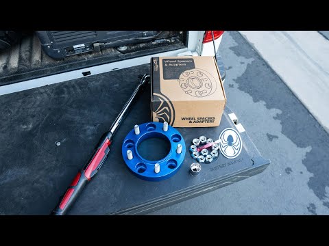 2019 TOYOTA TUNDRA WHEEL SPACER INSTALL (SPIDERTRAX 1.25")