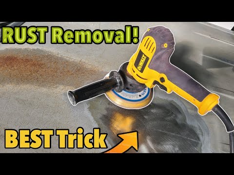 YouTube video about How to Remove Rust: Grind or Sand it Off with Ease
