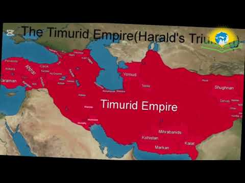 Amir Temur imperiyasi yer maydoni