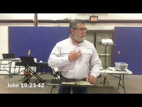 Jesus fulfills scripture - John 19:23-42