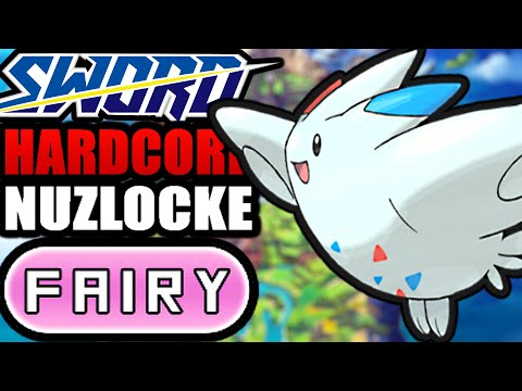Pokémon Sword Hardcore Nuzlocke - Fairy Types Only! (No items, No overleveling)