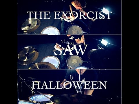 Horror Medley (Exorcist/Saw/Halloween) Dylan Taylor Drum Remix