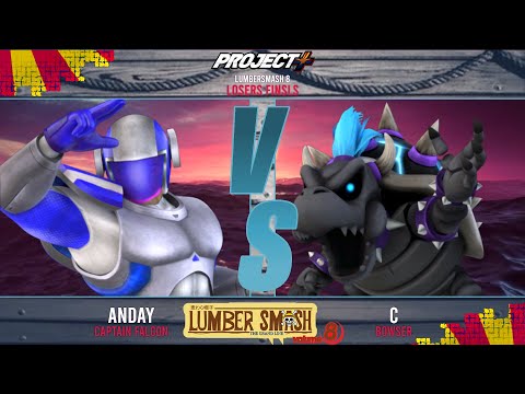 Lumber Smash 8: Anday (Falcon) vs C (Bowser) Losers Finals