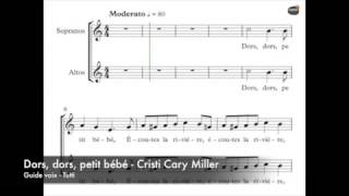Miller, Cristi - Dors, dors, petit bébé - Guide voix - Tutti