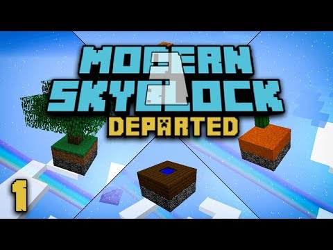 Modern Skyblock 3: Departed EP1 Gated Mode Anyone?