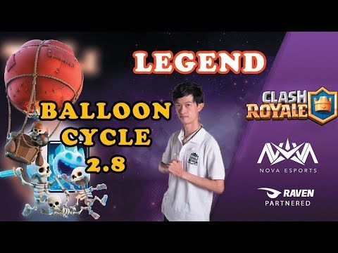 Legend Balloon Cycle 2.8 Clash Royale