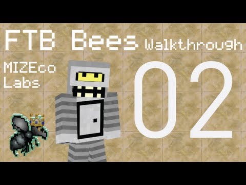FTB Bees Walkthrough - Episode 02: Apiary Basics