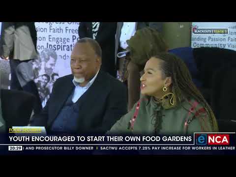 Youth encouraged t start their own food gardens