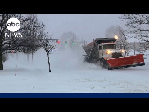 2,000-mile winter storm sweeps the US