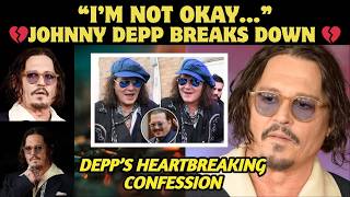 La desgarradora confesión de Johnny Depp captada en cámara: "No estoy bien" 😢