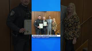END WAREHOUSE DETENTION ACT ANNOUNCED & POLICE DOGS, HANDLERS HONORED