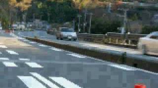 preview picture of video '国道２４６号線（小山町） 等倍速 highway construction.avi'