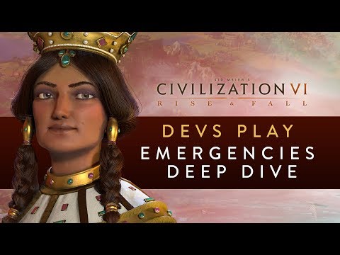 Civilization VI: Rise and Fall - Devs Play Georgia (Emergencies Deep Dive)