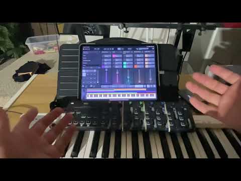 Sunday Keys Ipad app with NanoKontrol2