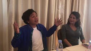 Pixar COCO star, Anthony Gonzalez, Voice of Miguel, sings “Remember Me” live!